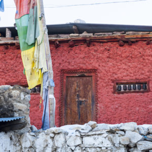 A village house in Nako